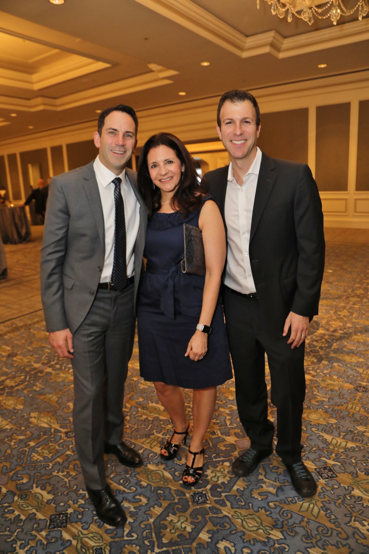 Mark and Gaby Tullman, Jonathan Shanker